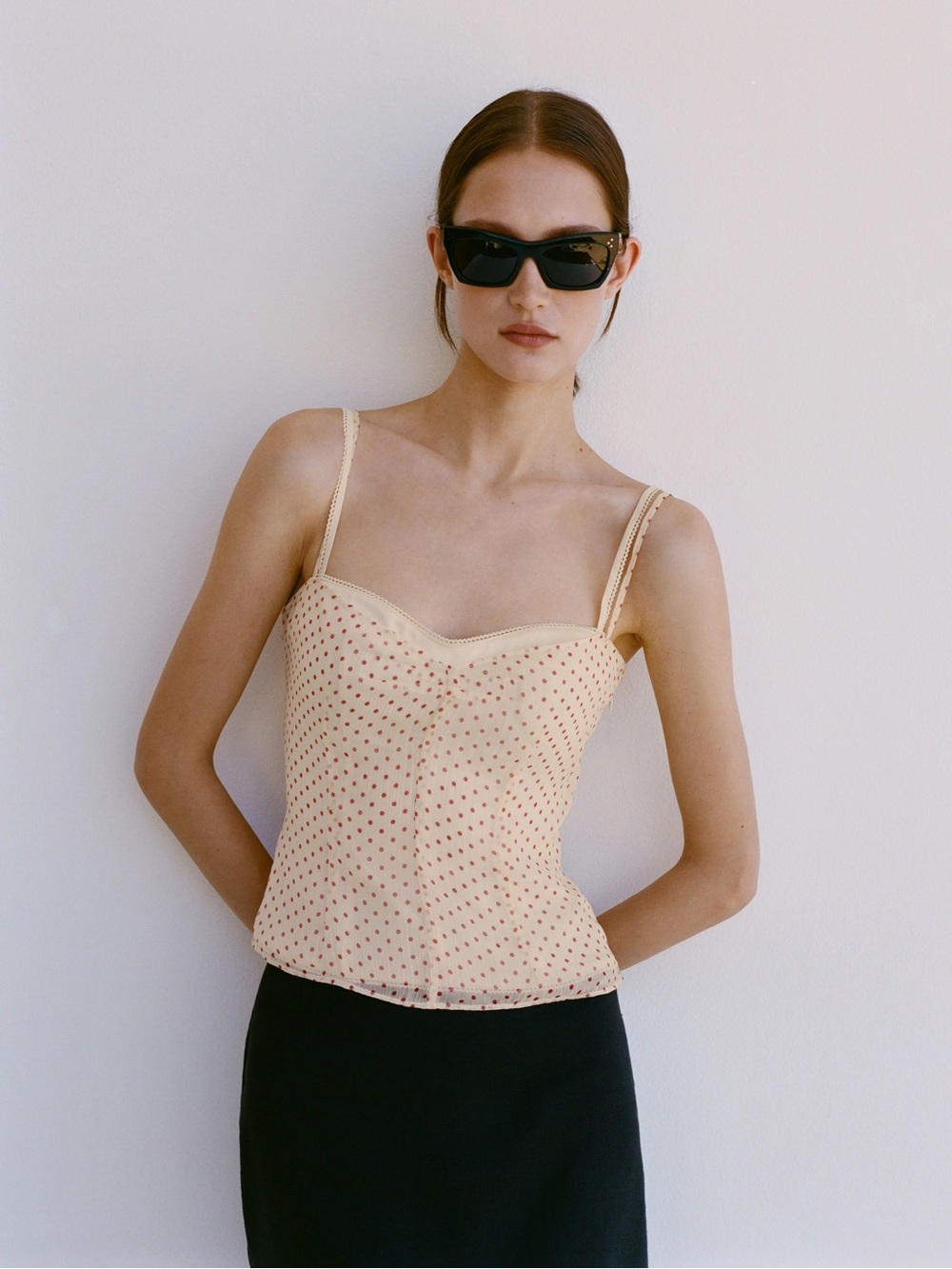 Reformation Fifer Top Ivory - Size 8 NWT